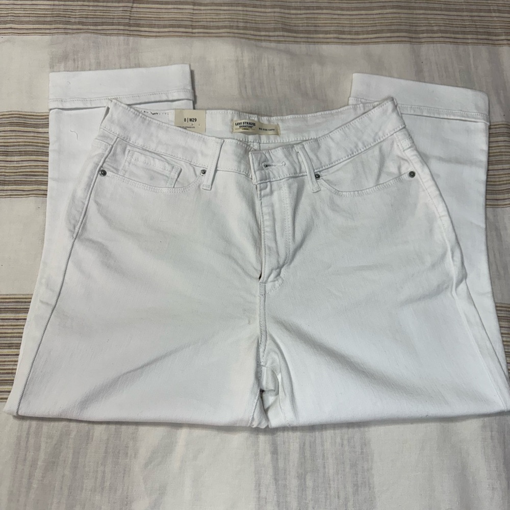 White Denim Jeans